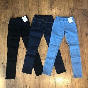 NWT Cat & Jack Pull-On Skinny Jeans Bundle